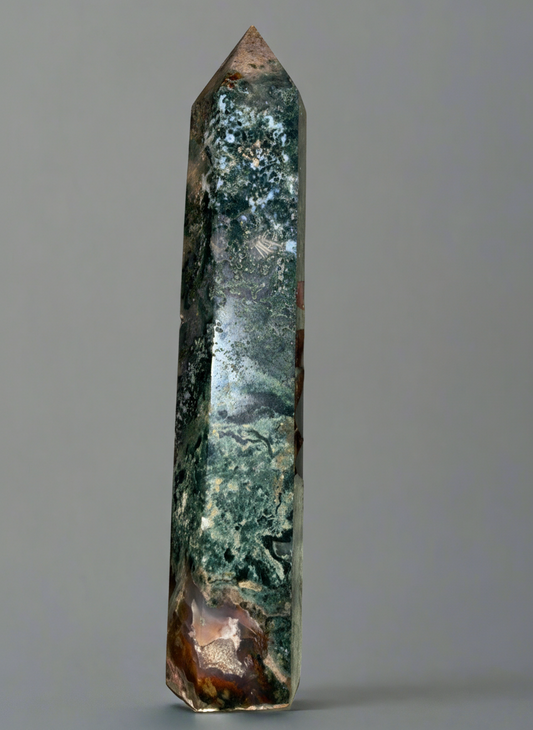 XL Moss Agate Tower