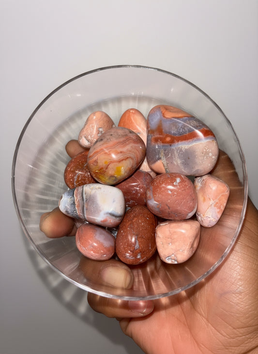 Pink Agate Tumble(s)