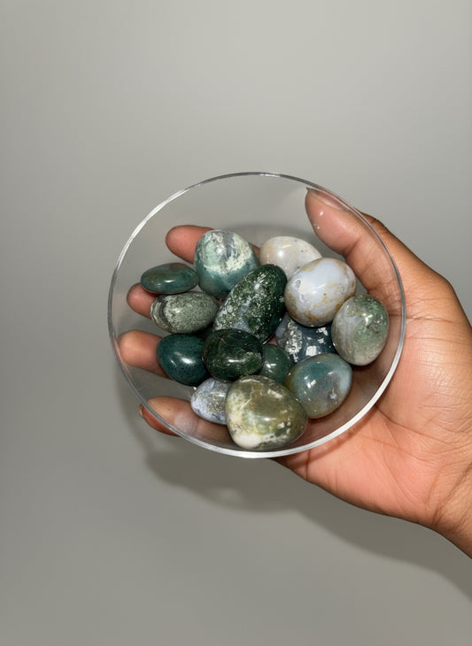 Moss Agate Tumble(s)