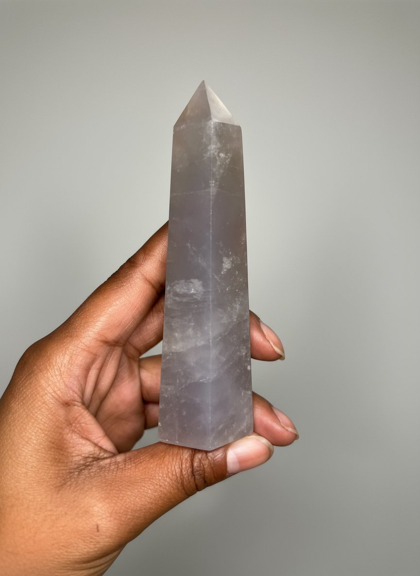 HQ Blue Rose Quartz Tower(s)