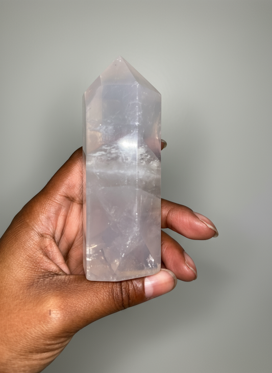 HQ Blue Rose Quartz Tower(s)