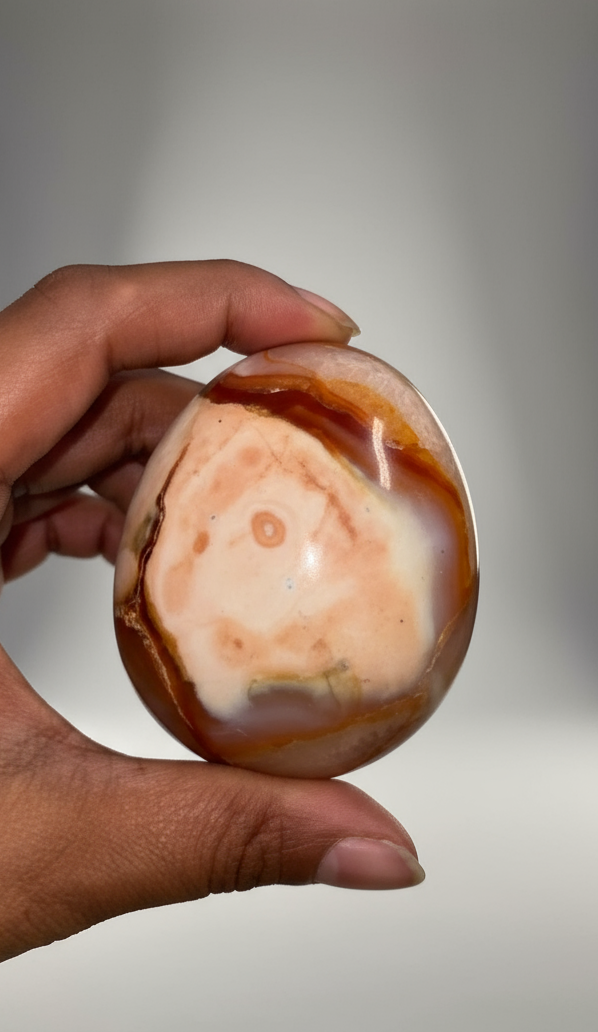 Carnelian Palmstone(s)